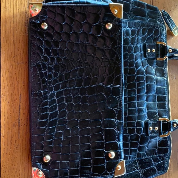 Rafe New York Crocodile Embossed Tote - Picture 10 of 12